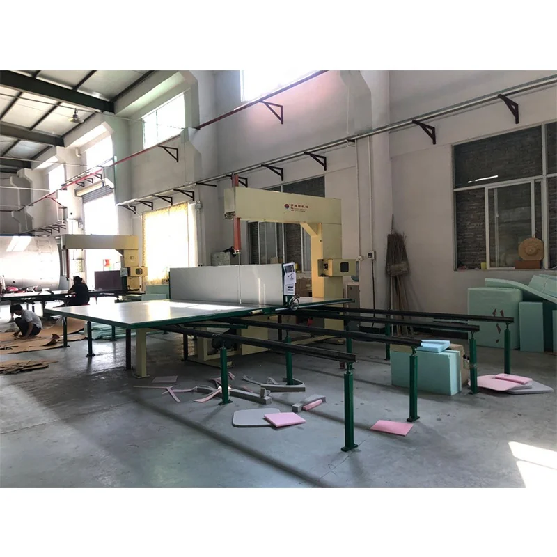 (Hot Product 2020) ERS-V03 Vertica Fast Easy Operate High Quality PU Foam Sponge Cutting Machine
