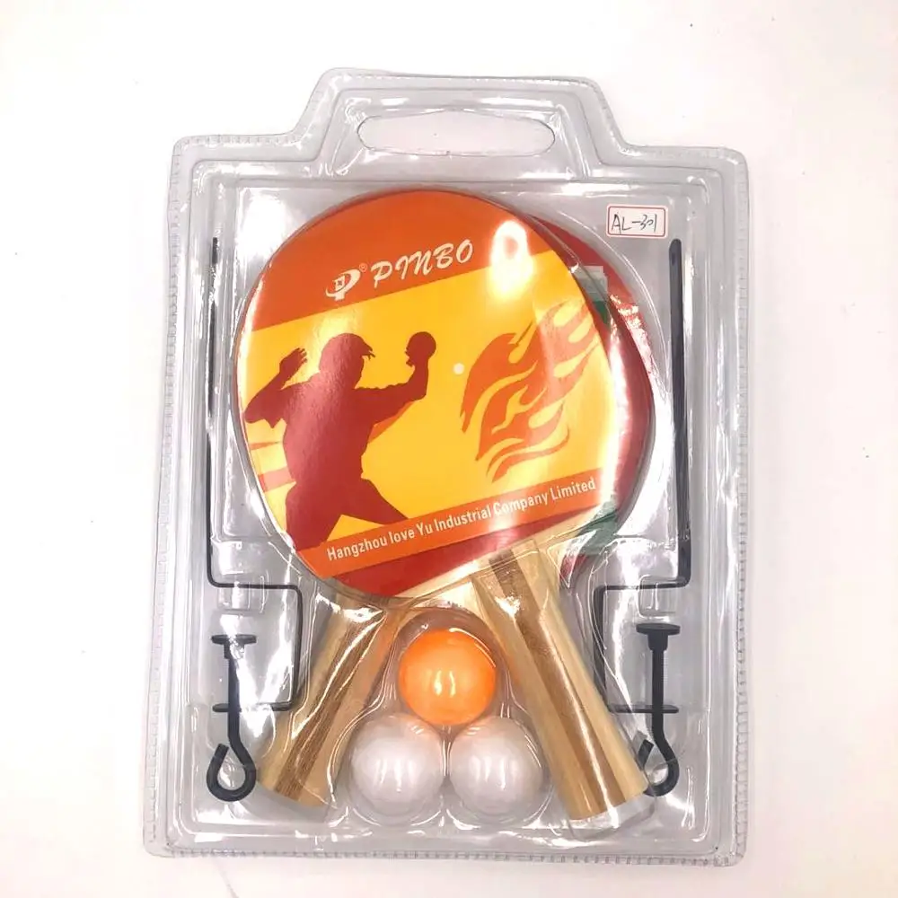 
Wholesale Cheap Poplar plywood table tennis racket Pingpong Paddle Kids indoor Sports Game of table tennis racket 
