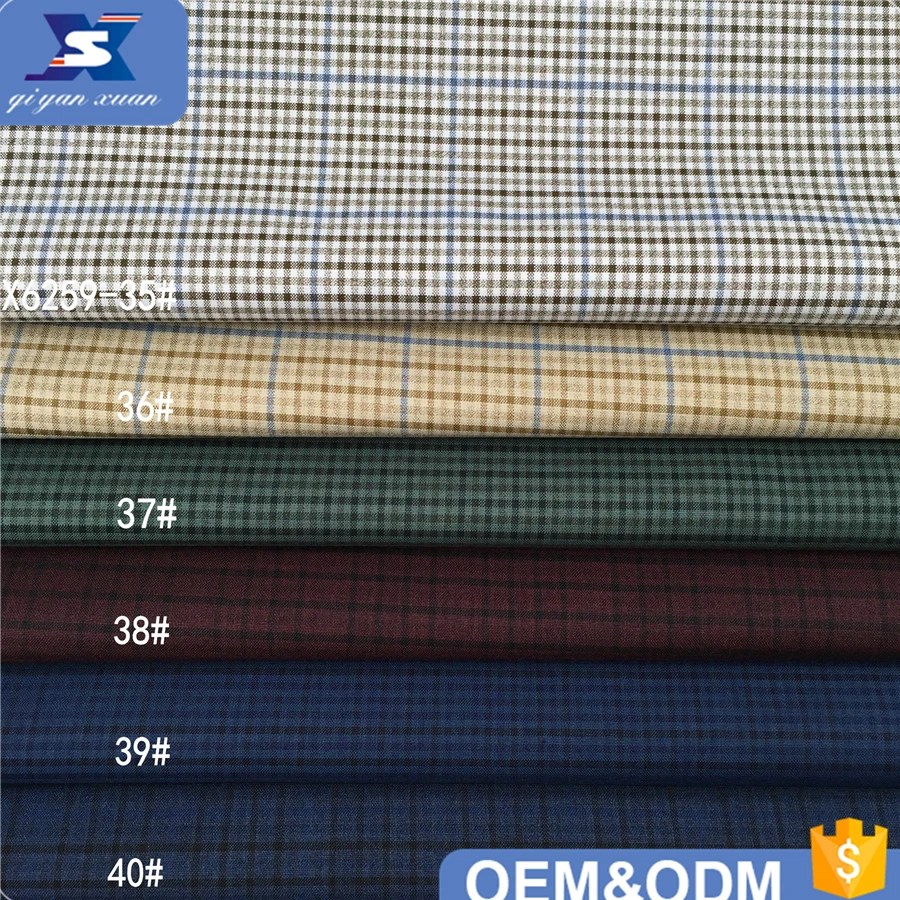 Полиэстер, вискоза, смесь материалов, клетчатый дизайн, текстурированный мужской костюм, Блейзер, ткань и детская одежда