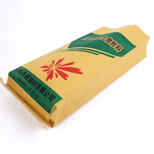 
Custom high quality pp pe kraft paper valve cement packaging bag 20kg 