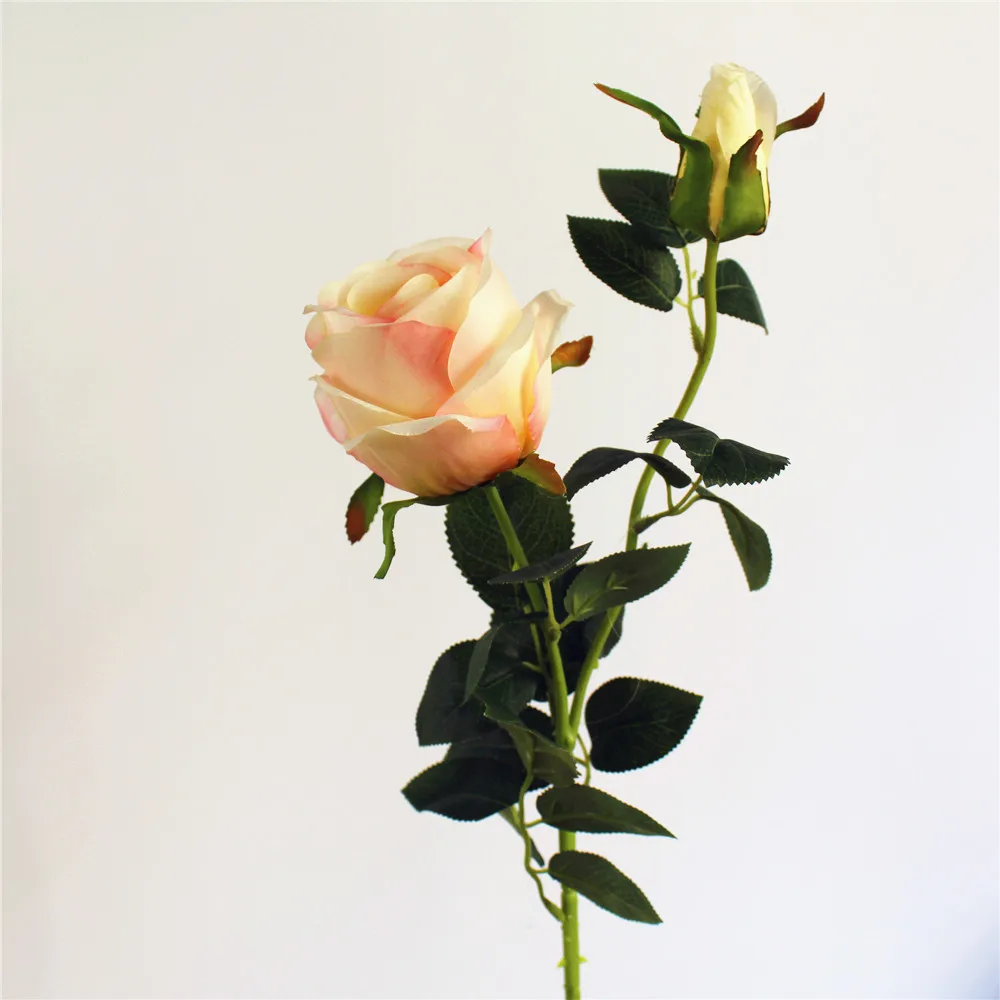 High Quality Silk Real Touch Artificial Peony Wedding Plastic Flower Bouquets