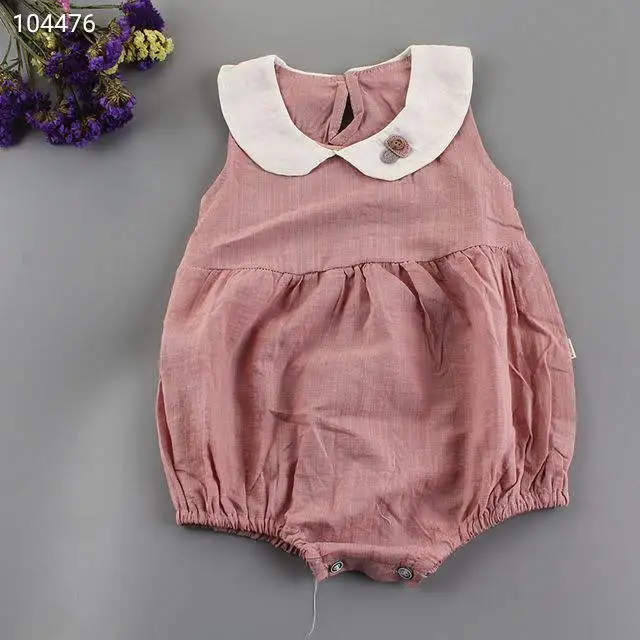 Детский комбинезон из натурального хлопка, однотонный комбинезон из джинсовой ткани для скалолазания, весна-лето 100%