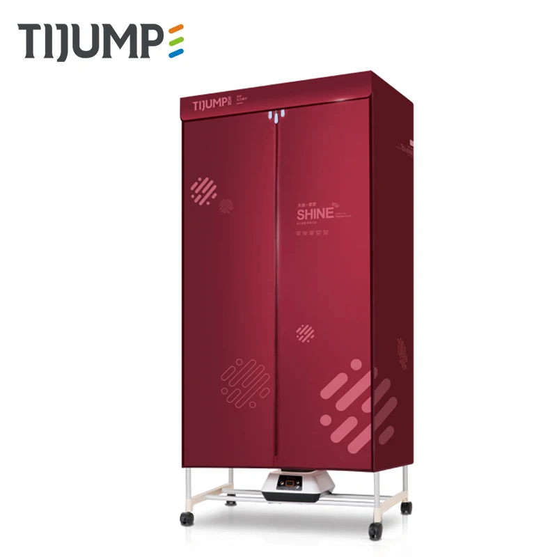 Новый красный 15 кг быстрая сушка балкон алюминий Электрический одежда Сушилка Стенд