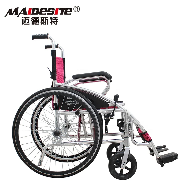 Manufacturers good quality excellent big tires foldable lightweight wheelchair