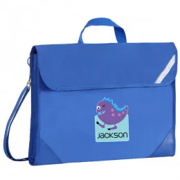 School Students Library Book Bag with Handle Holder and Sling Shoulder Strap