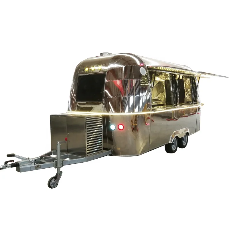 towable fruit crepes bakery caravan fast food trailer for sale usa