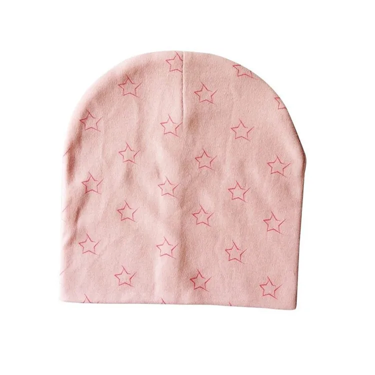 
Factory Price Custom Printed Cotton Newborn Baby Winter Hat 