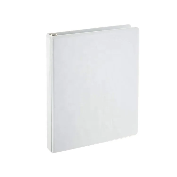 Wholesale Custom Solid Color Cover  3 Ring PVC Binder Ring Binder Filing Products File Folder