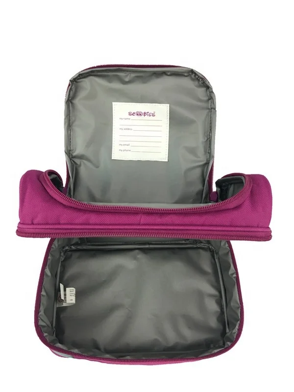 2024 New Style Mermaid Lunch Bag for Kids Insulated PVC Food Storage Bag with Thermal Printed Pattern