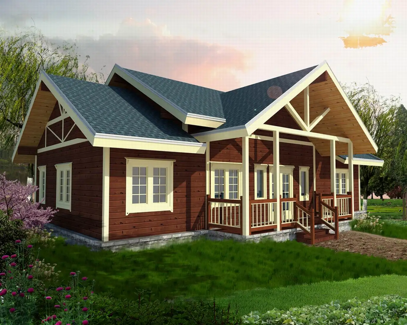 China Low Cost Customized Small And Cheap Prefabricated Homes