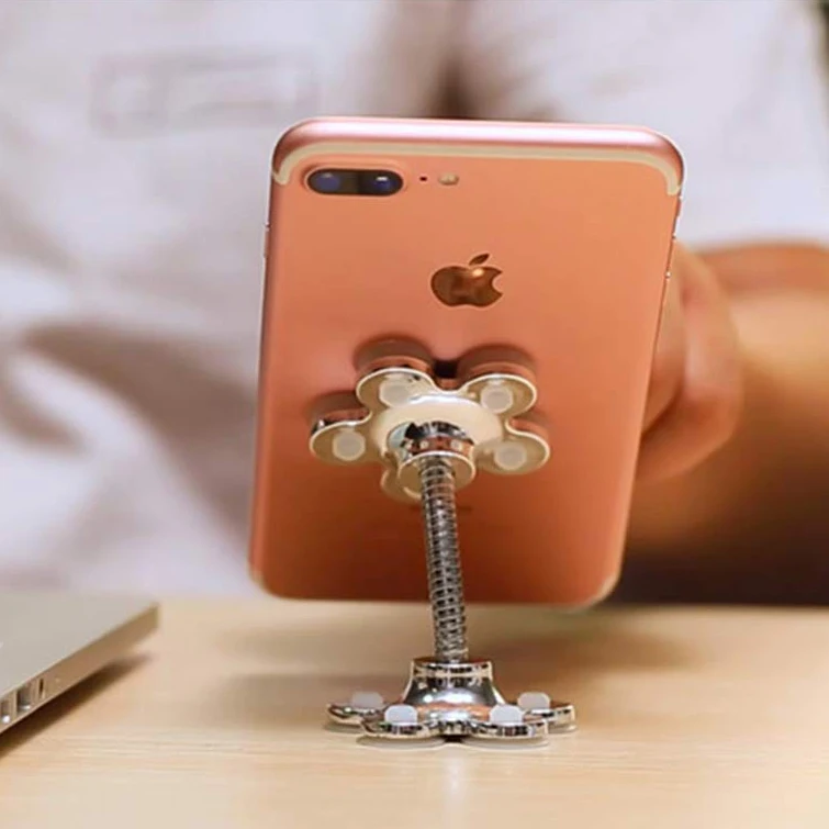 
360 degree new magic flexible suction mobile bracket for car 