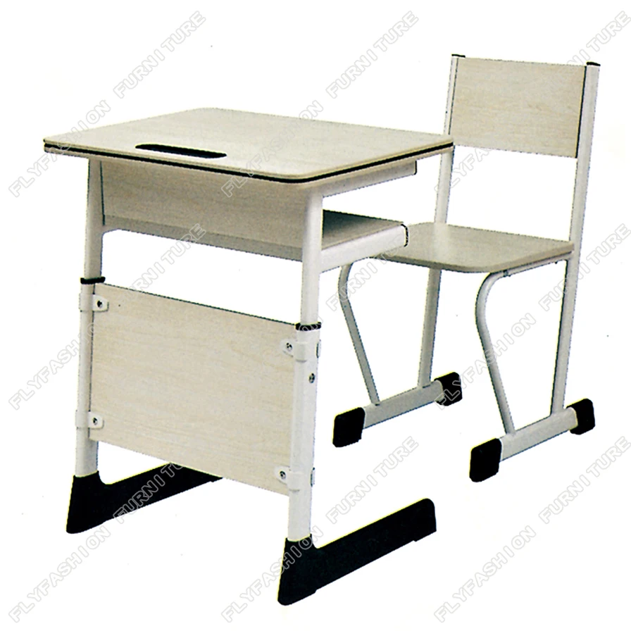 
Modern Design Table Chair For Student Wholesale / White School Furniture With Competitive Price 