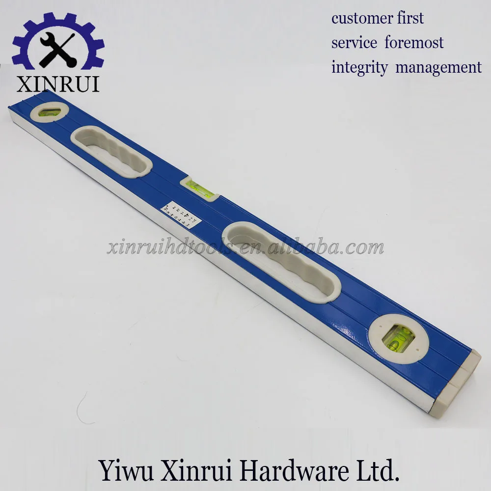 Дешевый синий спиртовой уровень из алюминиевого сплава