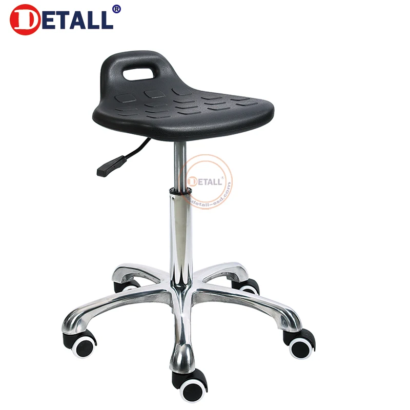Detall-lab area used esd chair pu leather with good quality