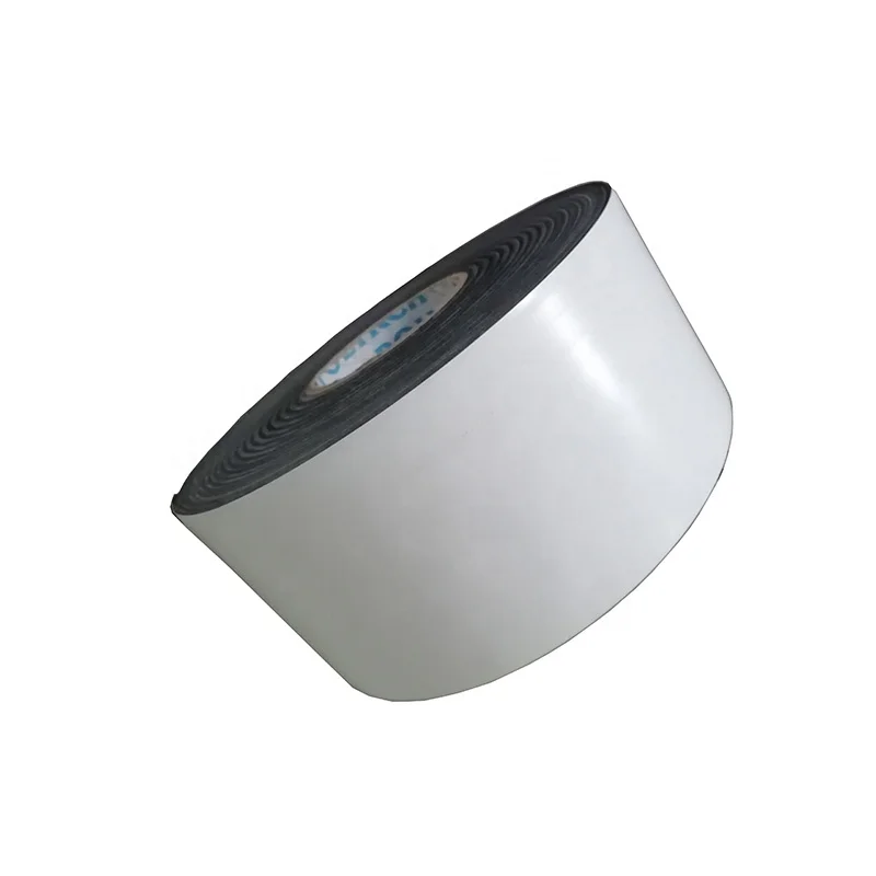 Polyken955 white color butyl rubber adhesive pipe protection steel tape thickness 15mils,20mils,25mils,30mils for gas pipeline