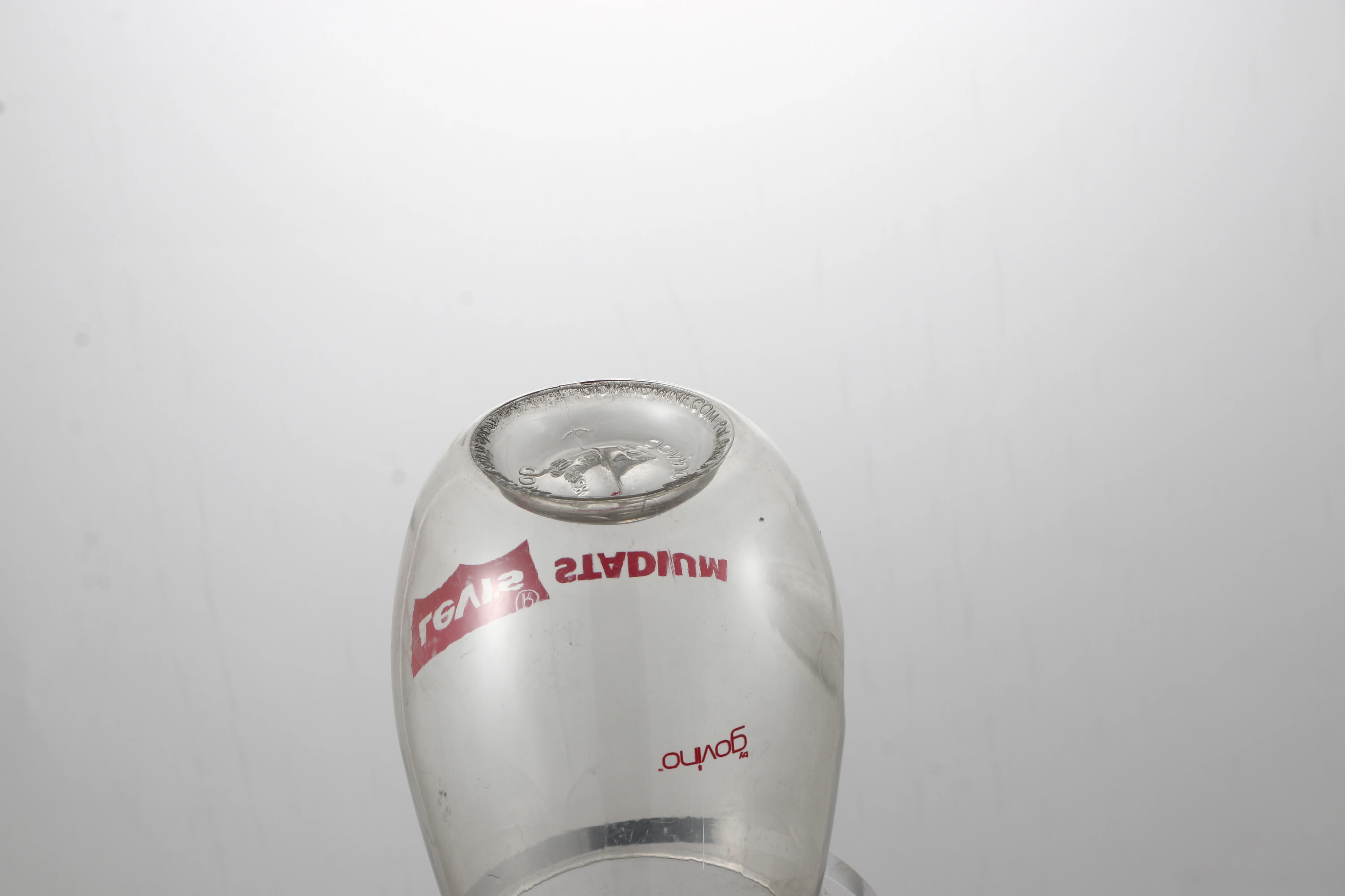 Factory Wholesale Blown Round Shape plastic Stemless champagne wine glass personalized acrylic stemless wine glasses