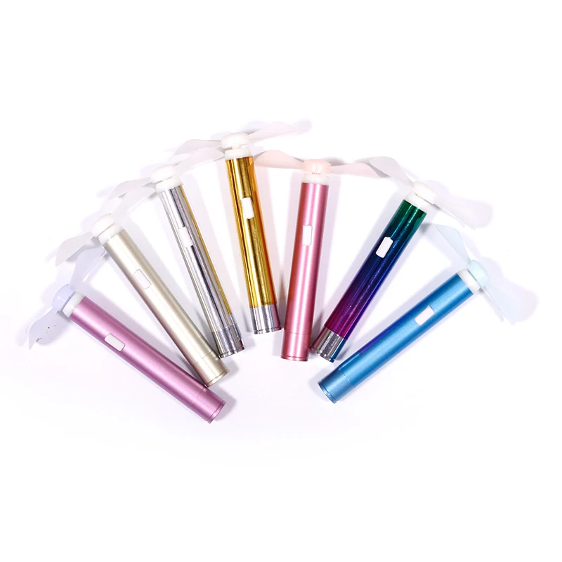 Electronic Product Metal Plastic Portable Mini Fan Pocket Mini Portable Handheld Mini Fan for Outdoor Use Decorations