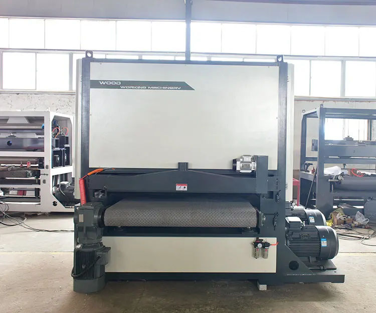 Extra heavy duty wide belt planing sanding machine for 1300