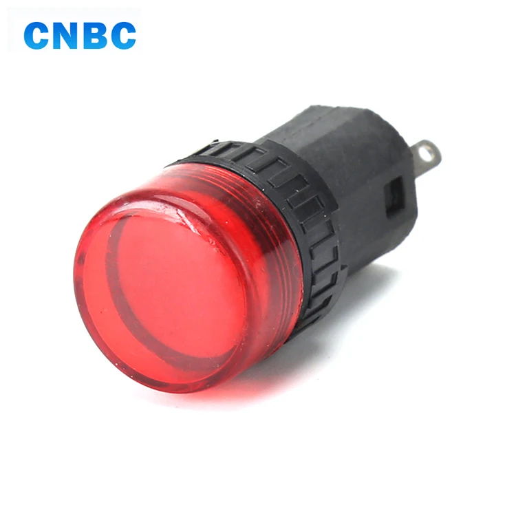 16 мм Диаметр размер AD16-22DS контрольная лампа световой сигнал красный, зеленый, желтый, 24v 110v 12v 220v светодиодный индикатор с булавками