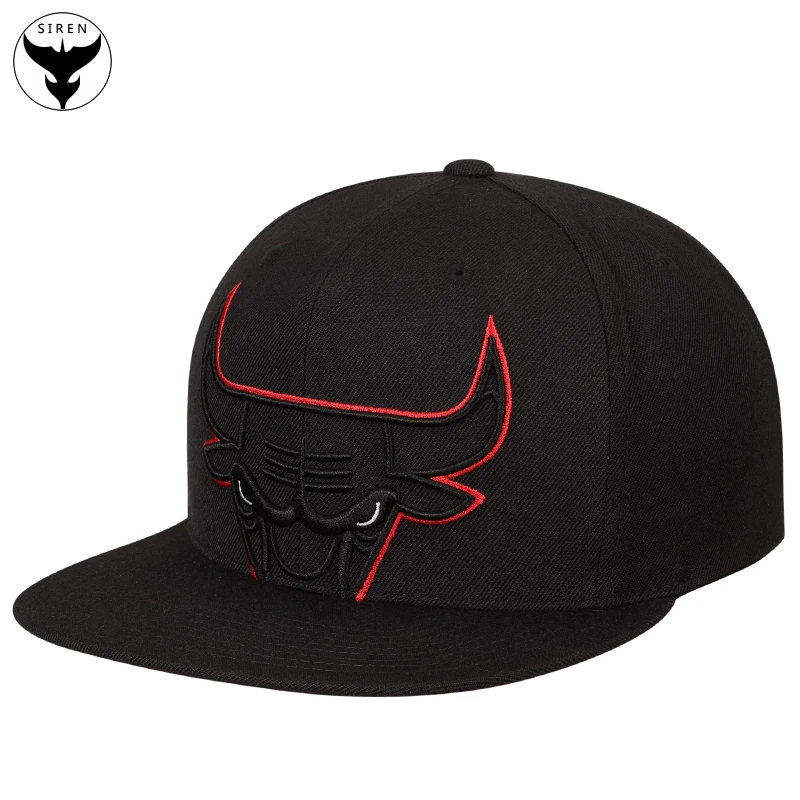 Custom 3D Embroidered Printed Logo Hat Unisex Cap Snapback