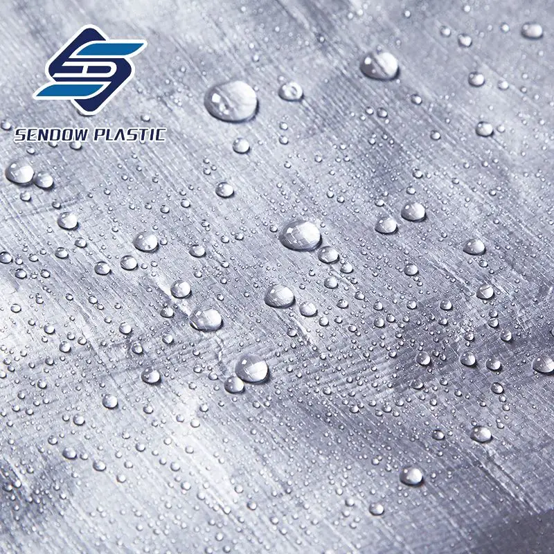 440Grm Vinyl Warp Knitted Type Canvas Mine Pool Tarp 200Gsm High-Grade Pe Tarpaulin