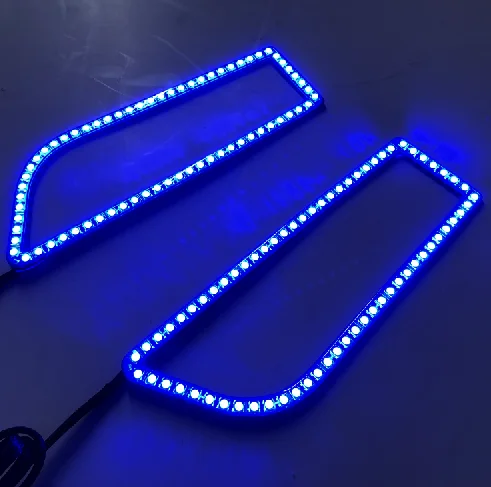 Chasing Rgb halo Ring Rzr Headlight Led Polaris Headlight