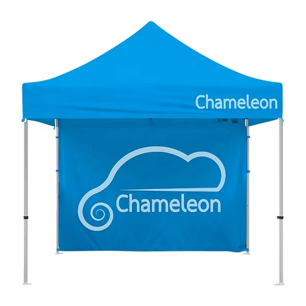 
outdoor wind resistant event canopy pop up 3x3 exhibition tent with side wall for sale 