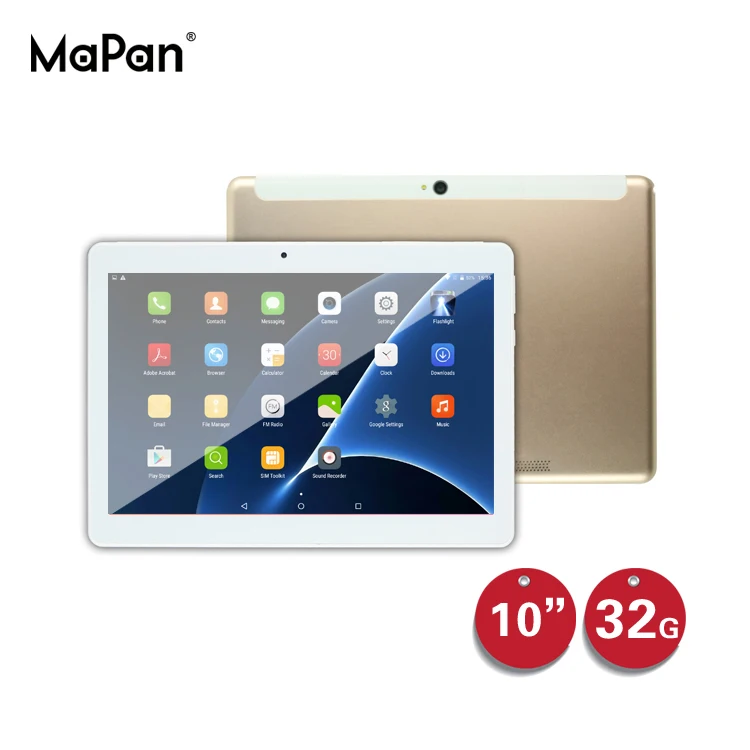 Fast CPU Dual Sim Card Smart 4G Tablet PC Phone 3G with Google Playstore