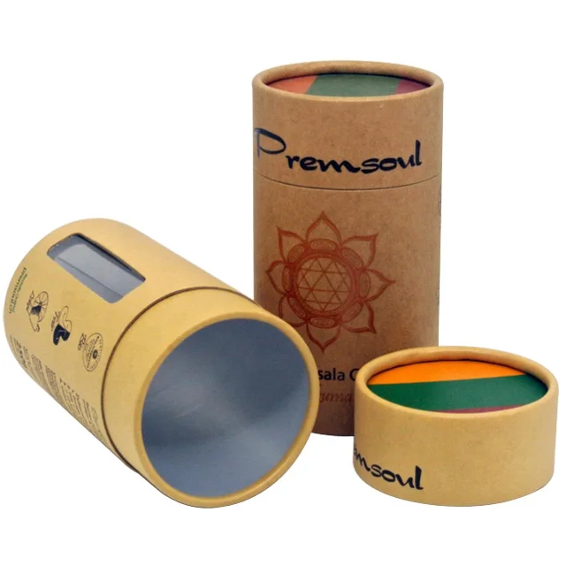 Customized recycled food grade tea paper box cardboard packaging box foil lined