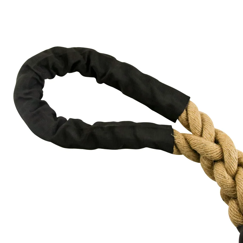 Jute Battle Rope Gym Physical Workout Exercise Training Power 38mm 50mm Colorful / Custom Request Accepted 25mm/ 38mm/ 50mm