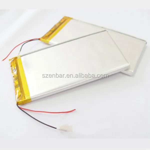 Disposable Lithium Manganese Soft Pack Battery 3V 1400mAh Lithium Ion Cell Battery for Active 3D Glasses CP403742