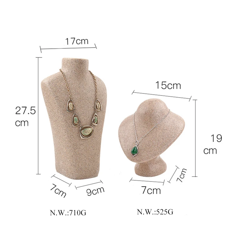 Custom High Quality Resin Necklace Jewelry Display Stand