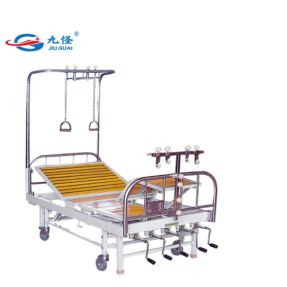 hospital bed appliances Three-crank orthopaedics Traction bed