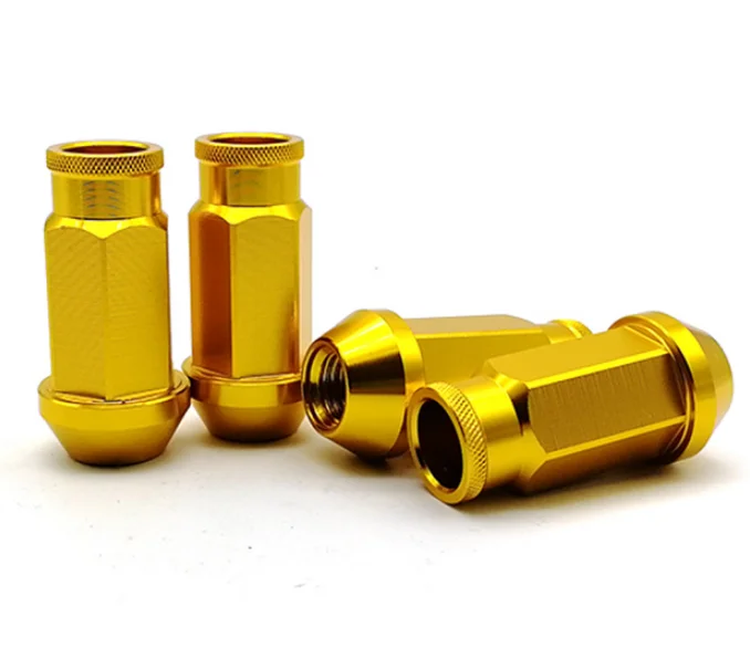 hex 19mm Chrome Tuner Wheel Nut for car wheel