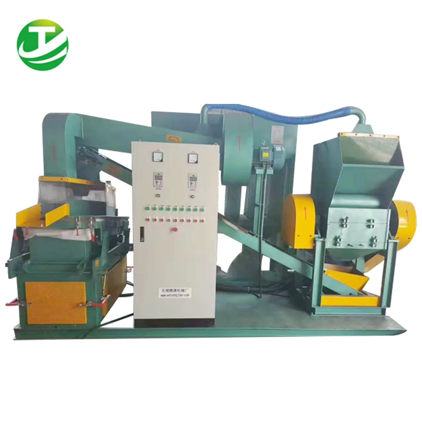 
Automatic used copper cable granulator 
