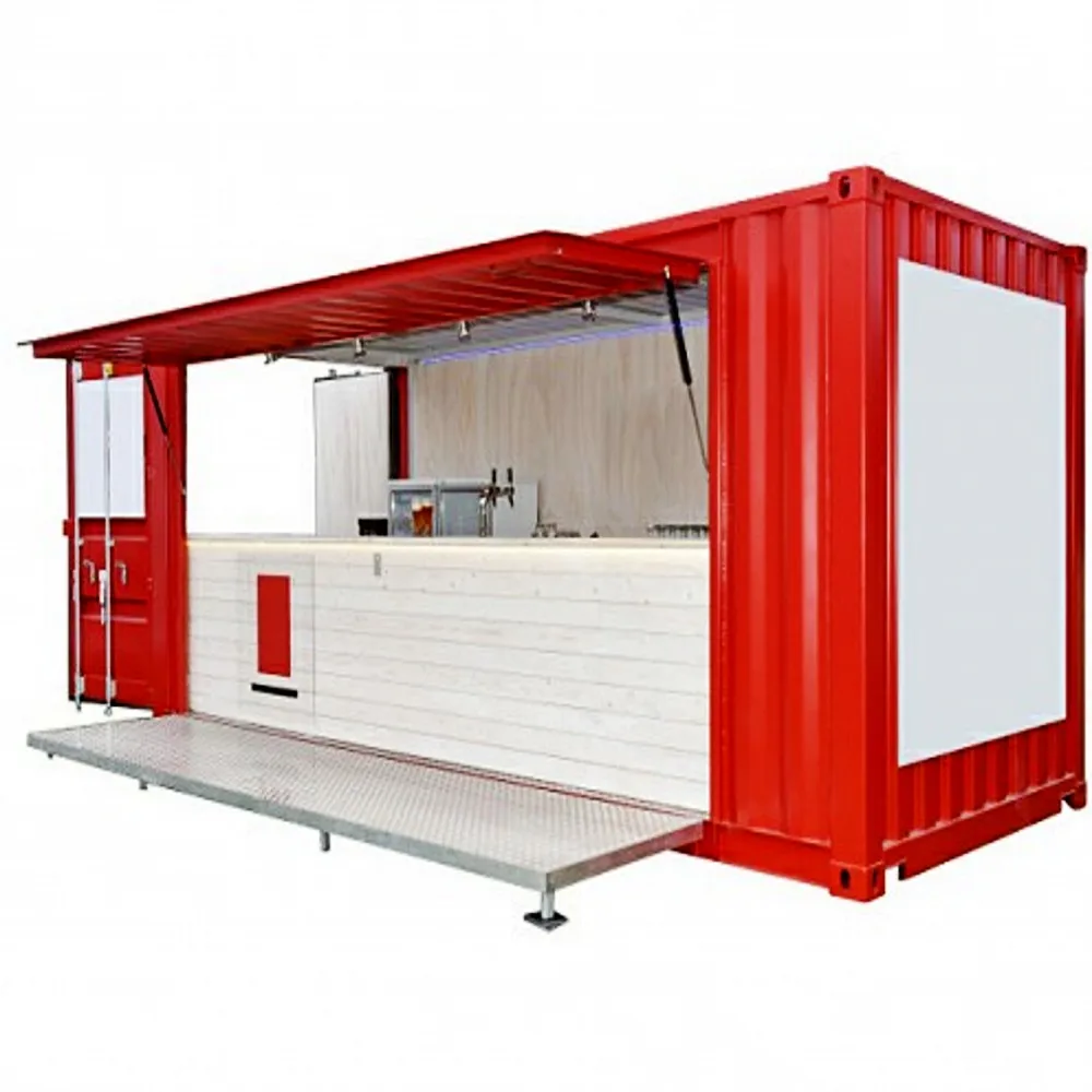 10ft Prefab Fashion container store/kiosk /food Vending Cars mobile equipment restaurant