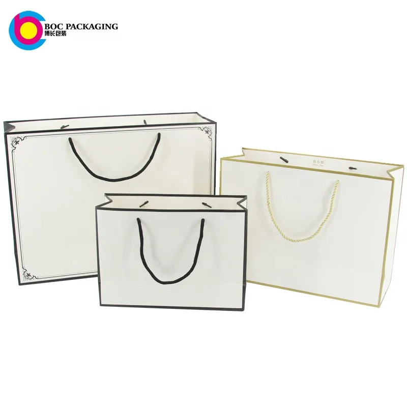 
WHOLESALE LOW MOQ NO MINIMUM BLACK paper gift bag 