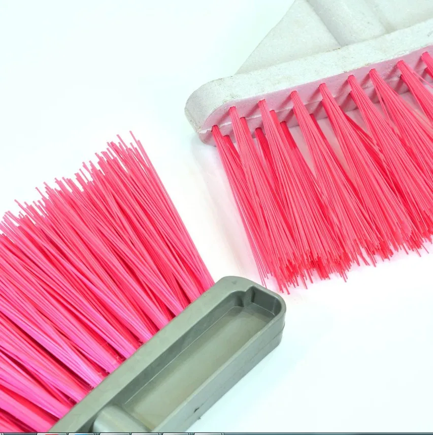 CNC 2 axis double tufting head plastic brush making machine/high efficient broom making machine/broom tufting machine