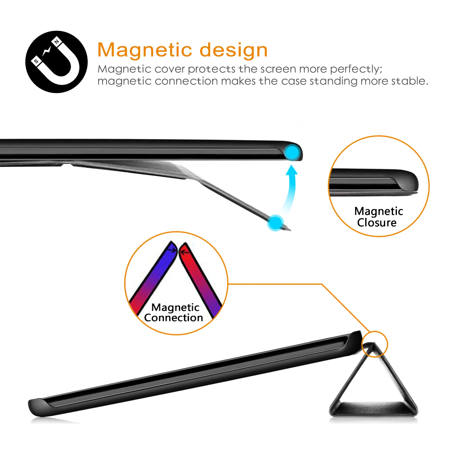 pu leather Case Cover for samsung galaxy tab s5e 10.5 Inch SM-T720/T725 tablet 2019