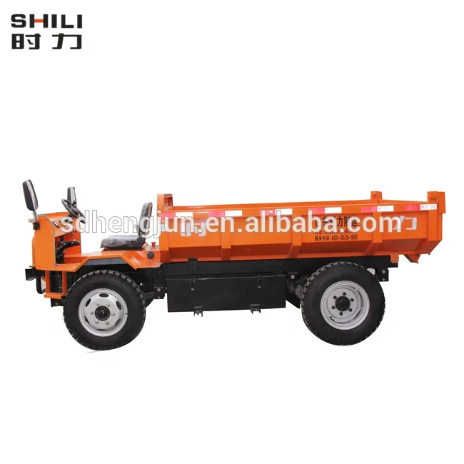 
SL Electric four wheeler mining dump tricycle for construction 