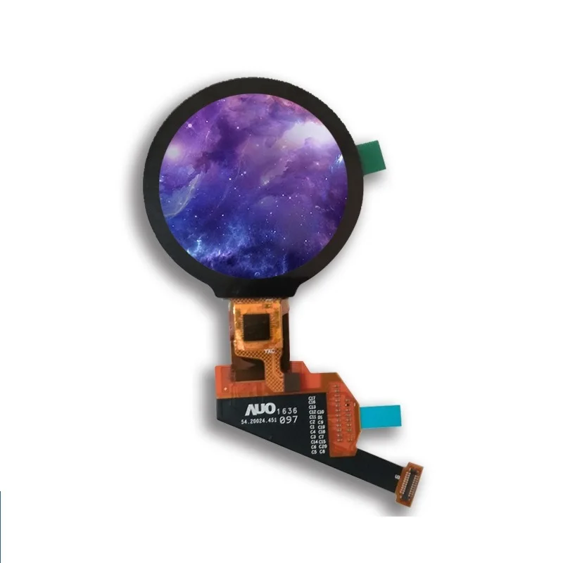 1.39 inch 400*400 small round screen  touch panel OLED display with MIPI DSI interface with CTP