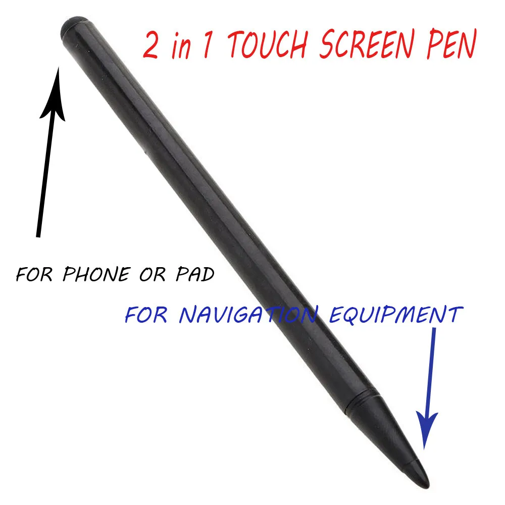 2in1 Double-end Tablets Screen Writing Pens Electronics Capacitive Pen Universal Stylus For Samsung Tablet Phone