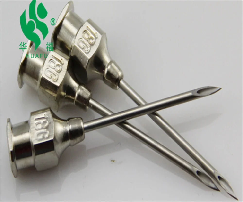 Reusable veterinary needles Round hub Veterinary Needles 16G/18G