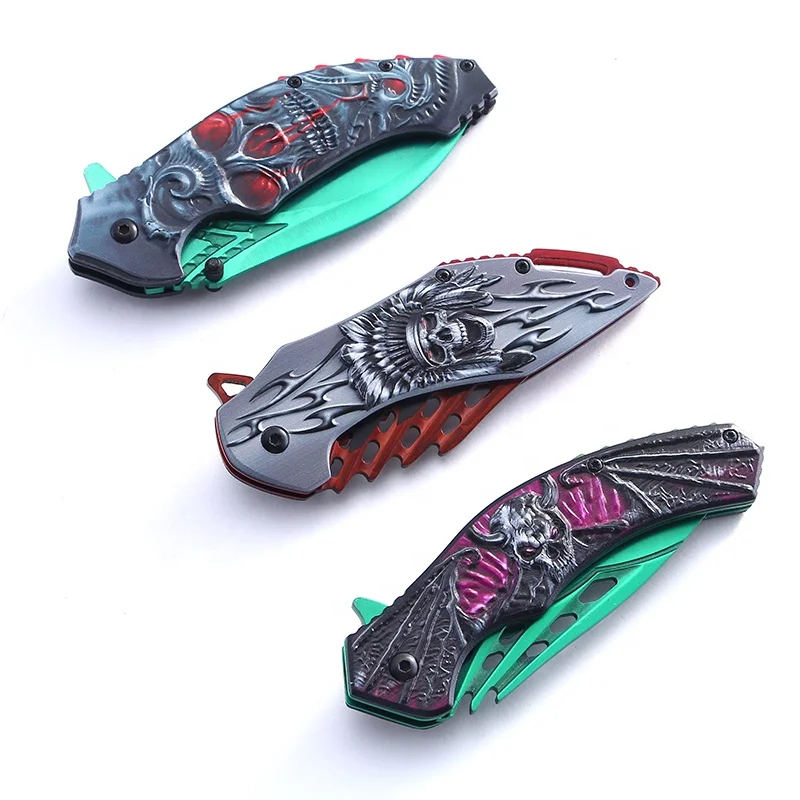 Good knife high quality survival folding blade utility pocket knife