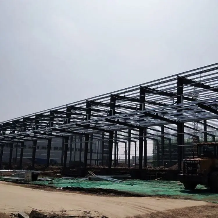 
Light Prefabricated Steel Structures for Workshop Warehouse 