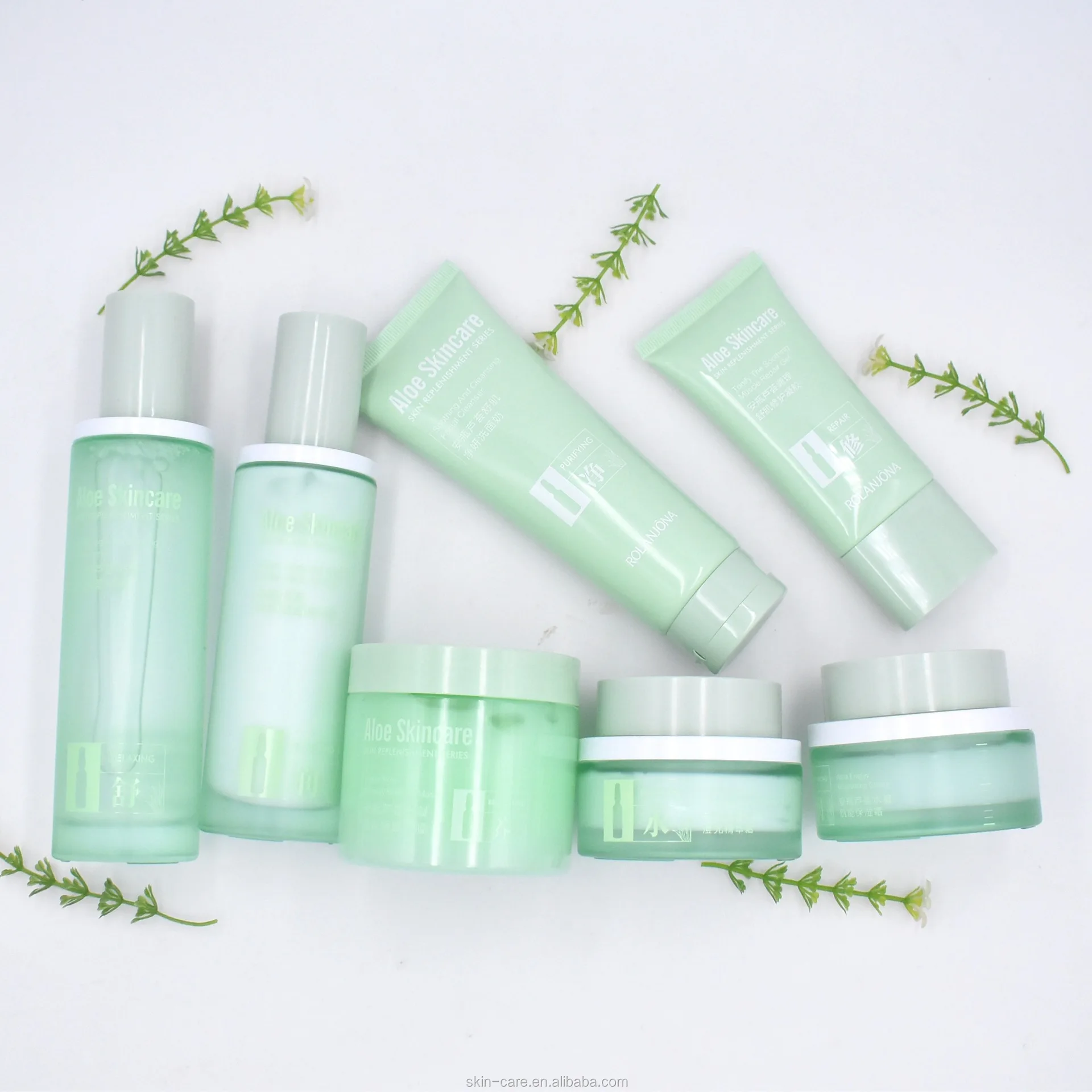 Лидер продаж! Новый костюм Rolanjona из пяти частей для ухода за кожей с Алоэ Вера OEM/оптовая продажа