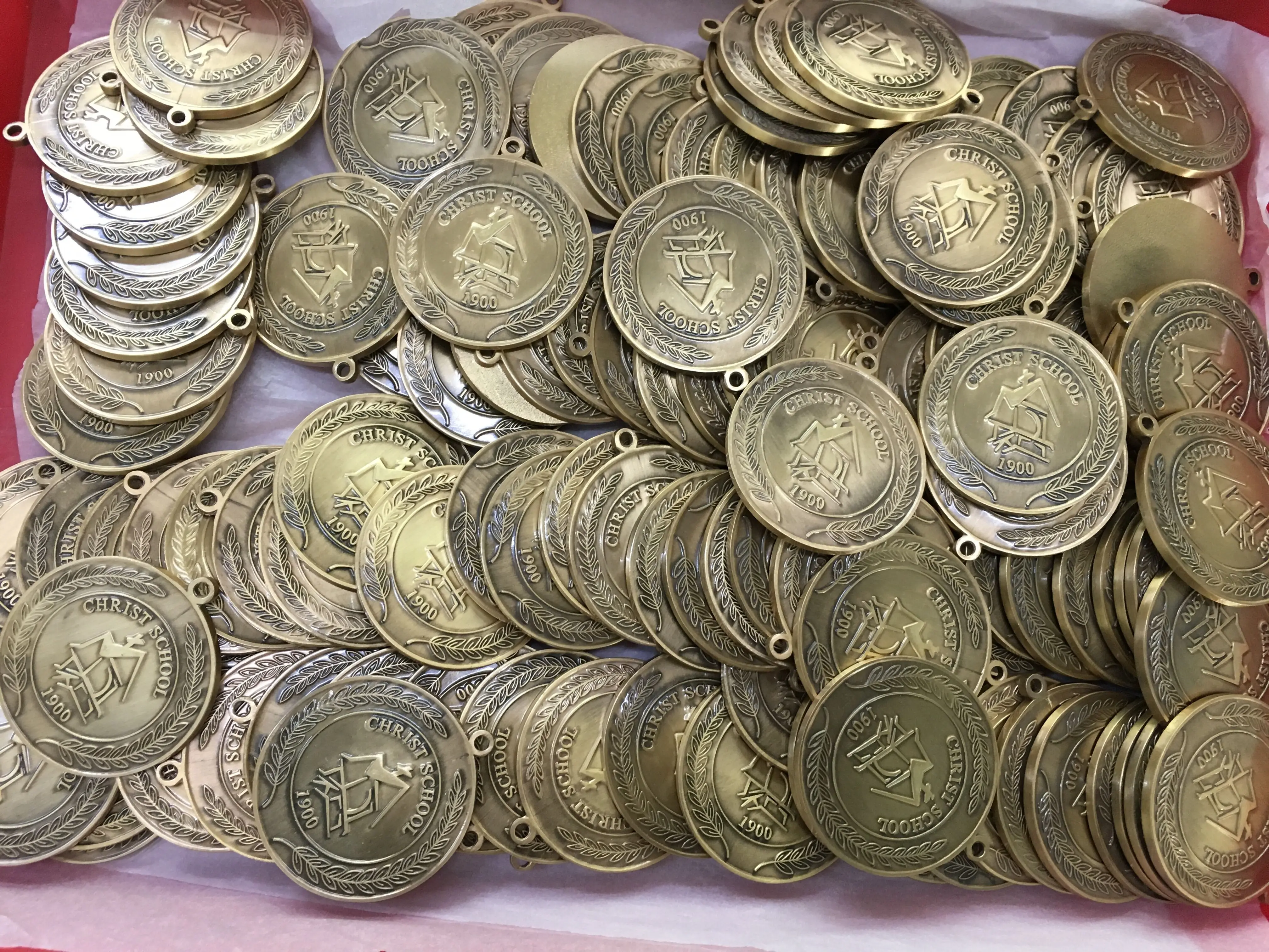 Hot sale High Quality Custom metal coin medal souvenir Graduate student medals