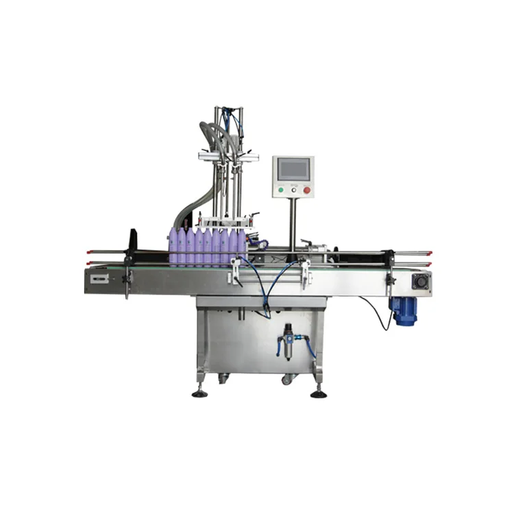 Автоматическая 2 сопла Servo шампунь бутылка розлива