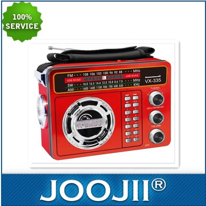 Portable Rechargeable FM/AM/SW 3BAND RADIO