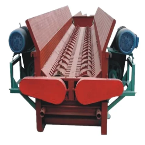 continuous working Wood tree Debarking peeling log debark remove bark Machine